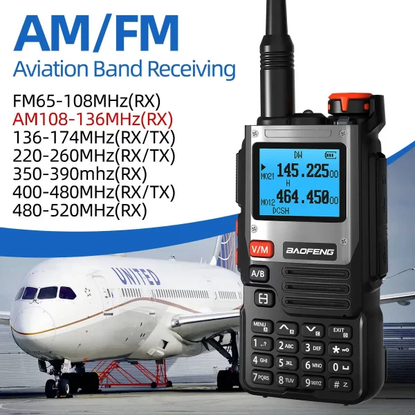 4pcs/lot BAOFENG K61 Handheld Ham Radio Free Shipping - Image 3