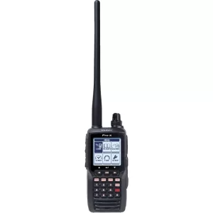 YAESU FTA-550L Aviation Portable Radio VOR and ILS Navigation Features NOAA Weather with Battery & Charger