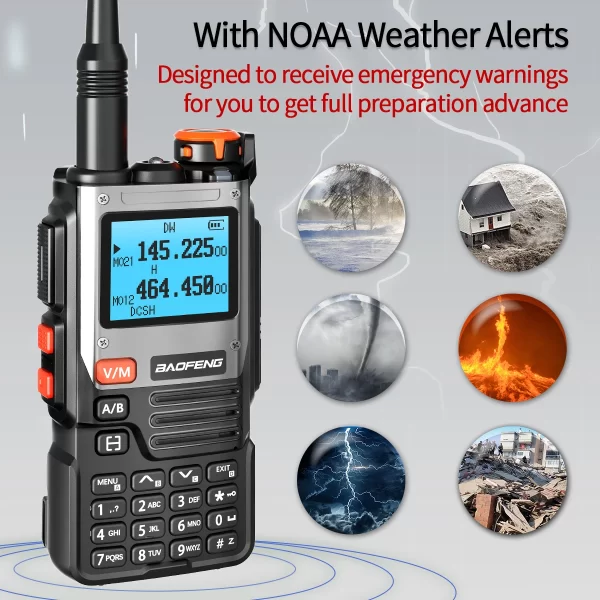 4pcs/lot BAOFENG K61 Handheld Ham Radio Free Shipping - Image 5