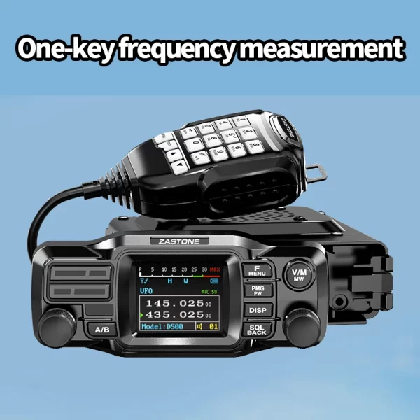 ZASTONE D500 Car Walkie Talkie 25W Mini Mobile HF Transceiver Aviation AM Frequency Decoding Outdoor Communication - Image 3