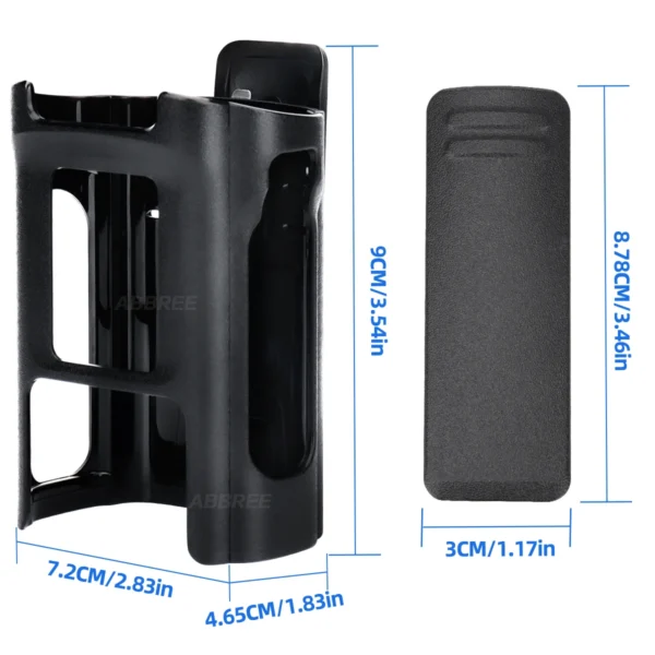 Baofeng UV-32 Walkie Talkie Belt Clip Hoster Original DM-32 Belt Holster Belt Holder Case with Clip For DM32UV Ham Two Way Radio - Image 3