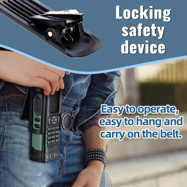 Baofeng UV-32 Walkie Talkie Belt Clip Hoster Original DM-32 Belt Holster Belt Holder Case with Clip For DM32UV Ham Two Way Radio - Image 4