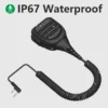 Hand Microphone Single PTT 2-Pin K-Type Walkie Talkie Speaker Compatible With Baofeng UV-32 UV-25 Quansheng Kenwood TYT Radio - Image 6