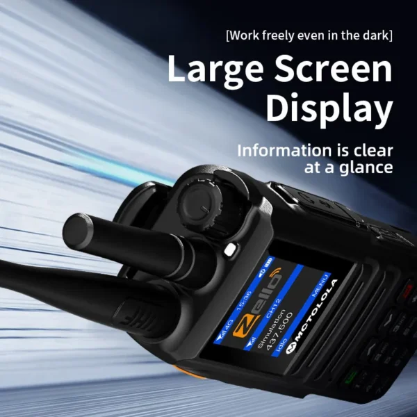 Analog Network Radio Dual Mode Walkie Talkie Zello Global POC UHF/VHF Bluetooth WiFi 2G 3G 4G Sim Card Android Radio - Image 5