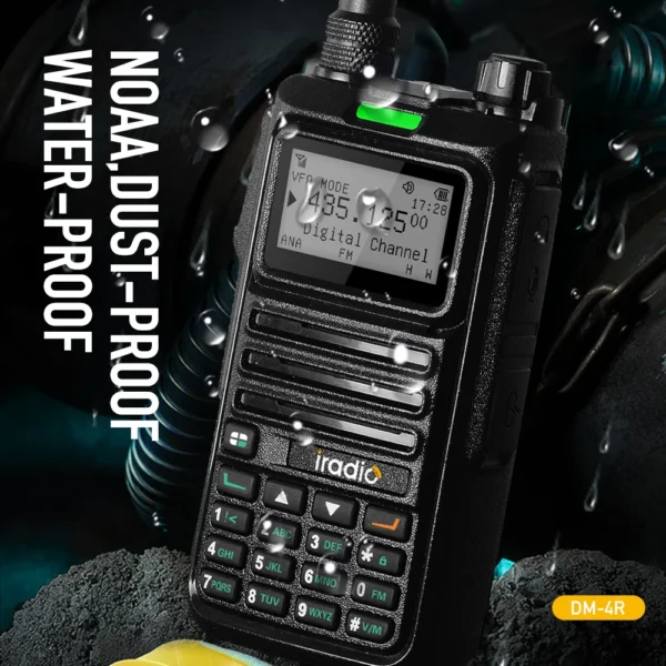 4pcs Iradio DM4R DMR Digital Analog Walkie Talkie AES-256 Encryption SMS Dual Mode Dual Time Slot 1024 CH DM-UV4R - Image 6