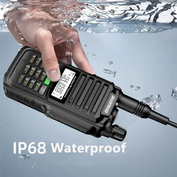 Baofeng UV-68 Pro Max V2 IP68 Waterproof Walkie Talkie 8800mah Battery Type C UHF VHF Dual Band 128 Channels UV-S22 UV-98 Pro Red Radios - Image 5