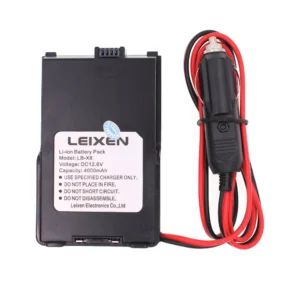 LEIXEN Battery Eliminator for UV-25D NOTE 25W Portable Radio Walkie Talkie Power Supply 12V Car Charger