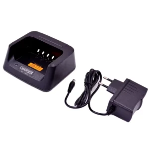 Leixen Desktop Charger Base & AC Plug Adapter for NOTE UV-25D HAM Radio Walkie Talkie Charge Tray Power Supply Accessory