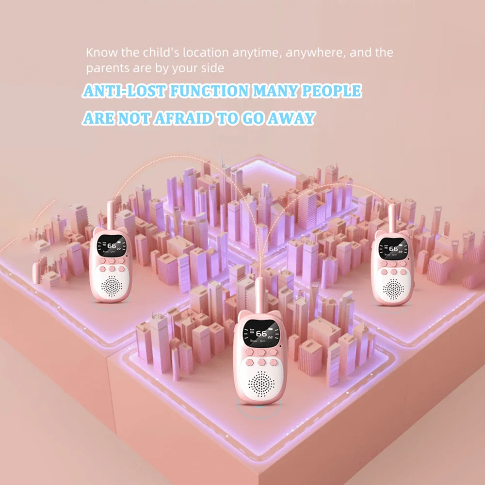 New Walkie Talkie 2pcs Kids Long Distance Electronic Toys Children Baby Radio Phone For Boys Girls Christmas Birthday Gift - Image 5