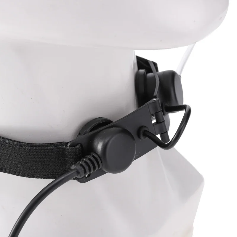 CS Z Tactical Throat Mic Z003 Air Tube Headset U94 PTT for BAOFENG UV9R BF-A58 A58 UV-XR GT-3WP BF-9700 UV-9R Plus Walkie Talkie - Image 4