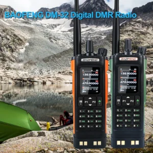Baofeng DM-32UV Air Band FM | AES256 GPS APRS 8W DMR Dual Band Walkie Talkie
