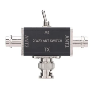 2-Way HF Antenna Switch | 100W Coax Switch 0-50MHz for Ham Radio