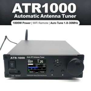 ATR-1000 Full-Auto Tuner – WIFI Smart Remote Upgrade | Best For ICOM, Yaesu, Kenwood Radios