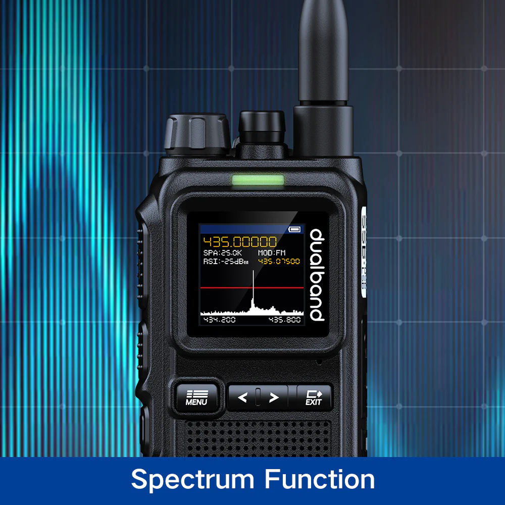 SHX‑8650 UV Dual‑Band Emergency Walkie‑Talkie with 8W Output, SOS, Bluetooth - Image 5