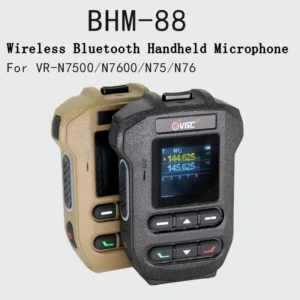 BHM-88 Bluetooth Handheld Mic with Display for VGC VR-N7600 N7500 Radios