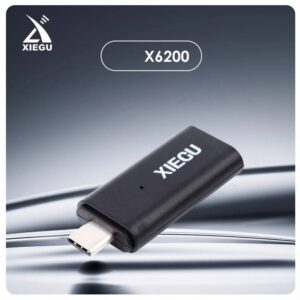 XIEGU X6200 External Bluetooth Adapter | Wireless FT8 Digital Mode Operation | USB-C Ham Radio BT Module for Smartphone Control