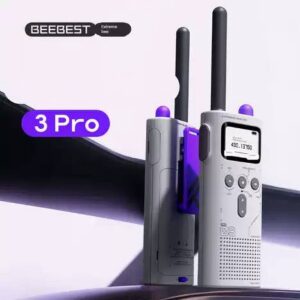 BeeBest Walkie‑Talkie 3 Pro 5W | Bluetooth App Programming | Type‑C