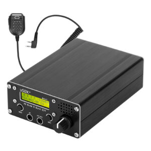 USDR uSDX+ Plus V2 10/15/17/20/30/40/60/80m 8 Bands SDR All Mode High Frequency SSB QRP Transceiver BNC Interface
