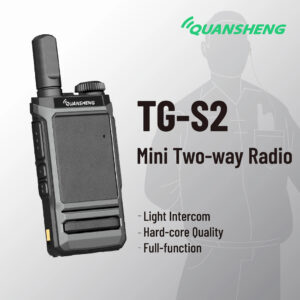 Quansheng TG-S2 Pocket Size UHF Walkie Talkie 400-470MHz 2W FCC/CE Certified