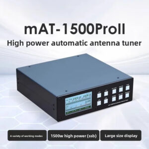 Mat-tuner High-Power Automatic Antenna Tuner mAT-1500ProII – Universal HF Tuner for Most Radios, 1.8-54MHz, 200W SSB/CW