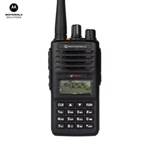Motorola VZ-18 Walkie Talkie UHF 403-470MHz Lithium-ion 1600, 16 Channels Manual Frequency Input with Keyboard