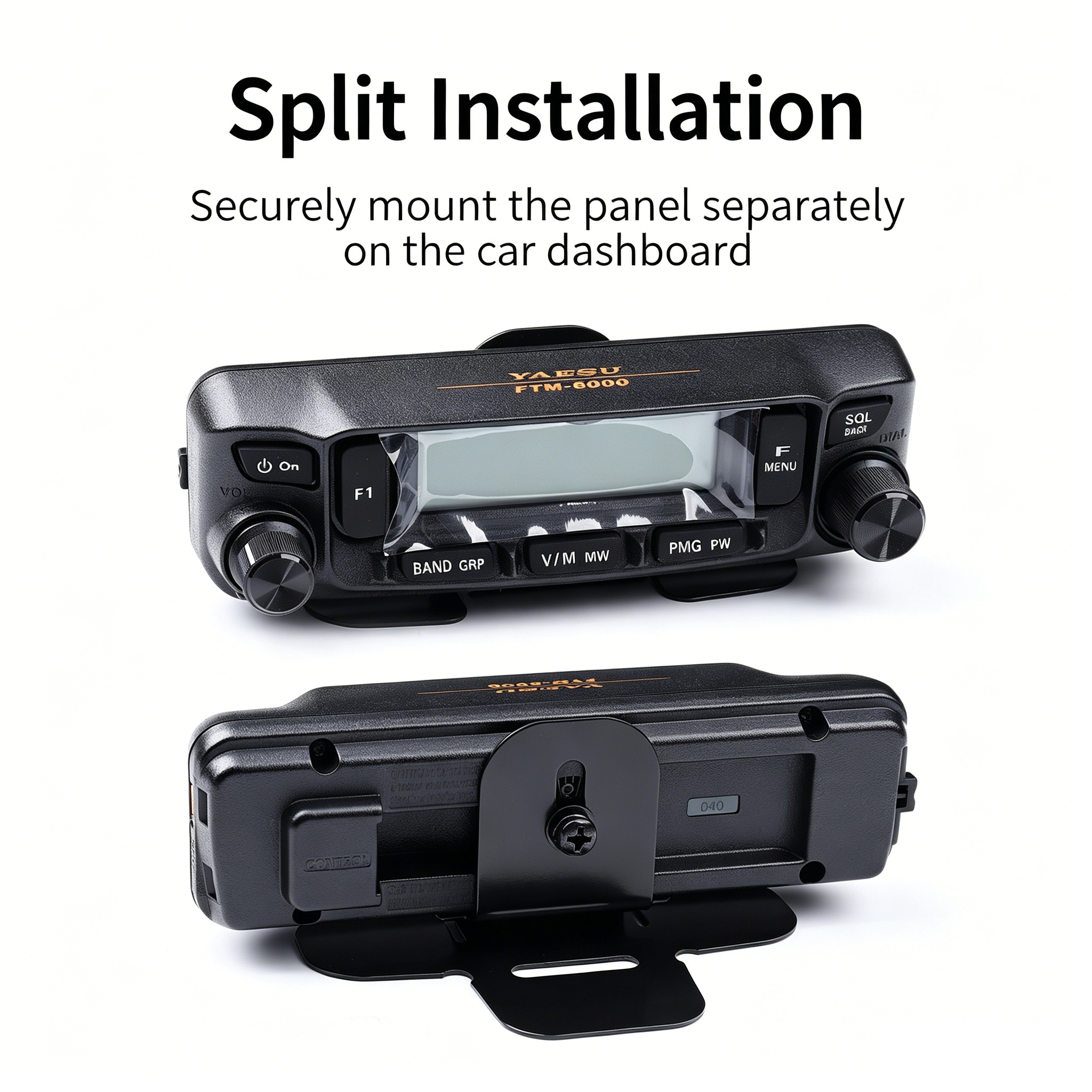 Yaesu Genuine Adhesive Mount for Separated Control Heads (FTM-100DR to 6000R) - Image 2