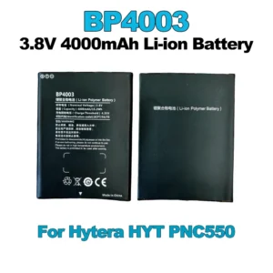 BP4003 Li-ion Battery 4000mAh 3.8V Walkie Talkie Rechargable Battery for Hytera HYT PNC550 Walkie Talkie