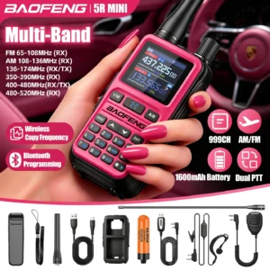 Baofeng 5Rmini Newest Walkie Talkie Free Shipping