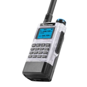 Quansheng UV-K1 Transparent Multi-band Walkie Talkie 2MB Memory AM/FM NOAA Full Band Receiving