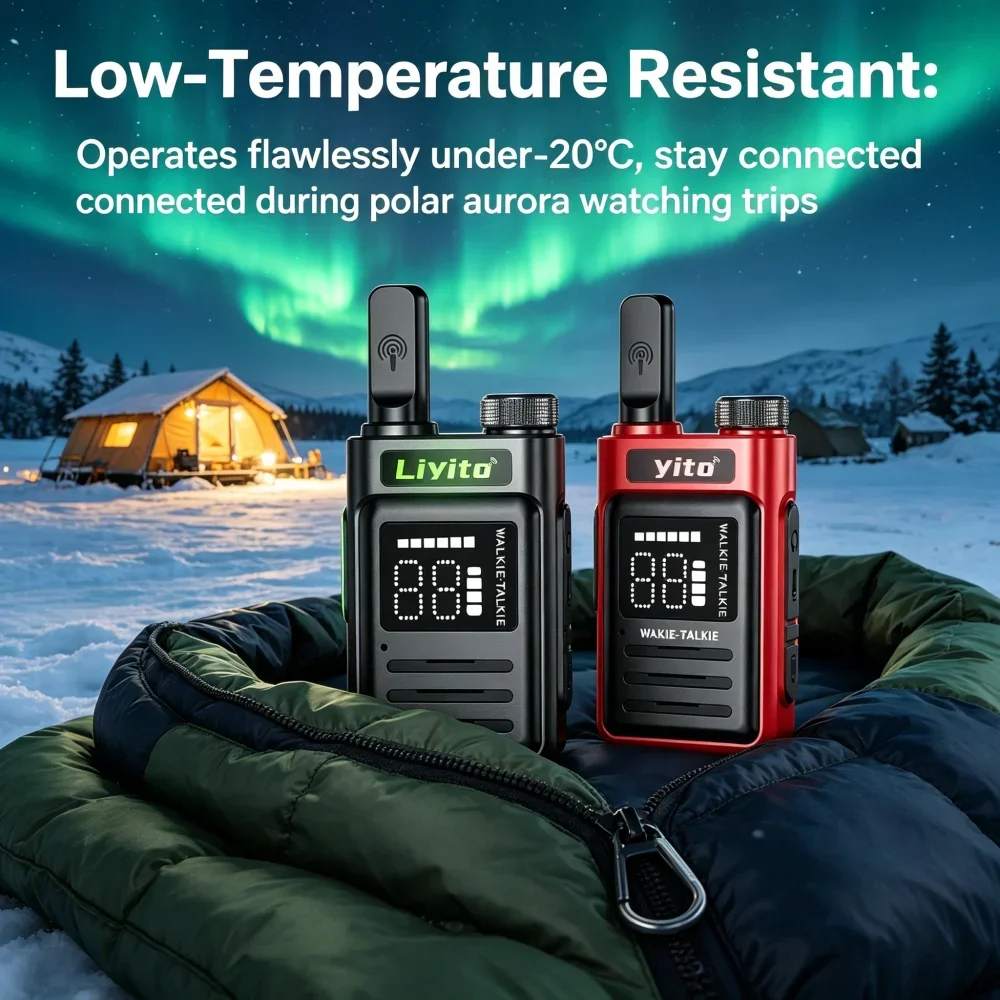 Newest Mini Walkie Talkie Long Range Rechargeable Durable for Camping Hiking Outdoor Adventure COD Radio - Image 5