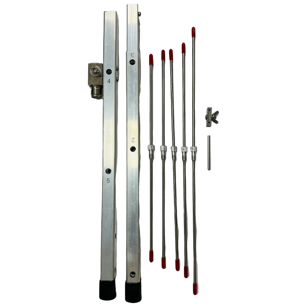 UHF 420-450MHz 5-Element Yagi Beam Antenna High Gain Adjustable Detachable Amateur Radio Antenna - Image 4