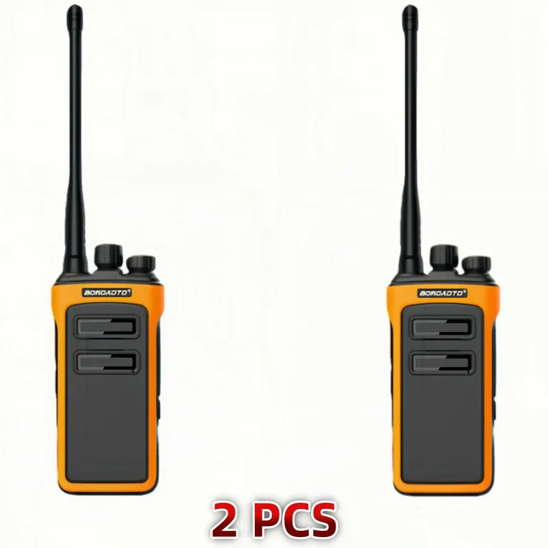Commercial Walkie Talkie: Rechargeable, Waterproof Long Distance Two-Way Radio with One-Touch Frequency Scanner & Decoding - Image 6