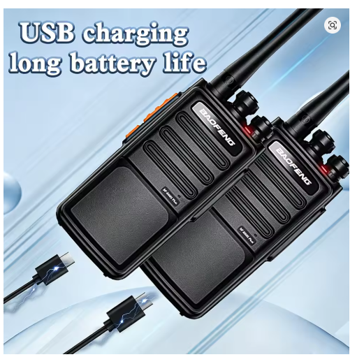 2-Pack BAOFENG BF-888S Plus 16CH UHF PMR446 Portable Radio Transceivers, License-Free Walkie-Talkies - Image 2