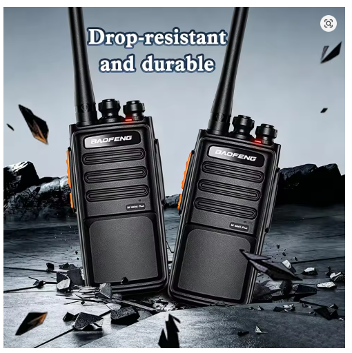 2-Pack BAOFENG BF-888S Plus 16CH UHF PMR446 Portable Radio Transceivers, License-Free Walkie-Talkies - Image 3