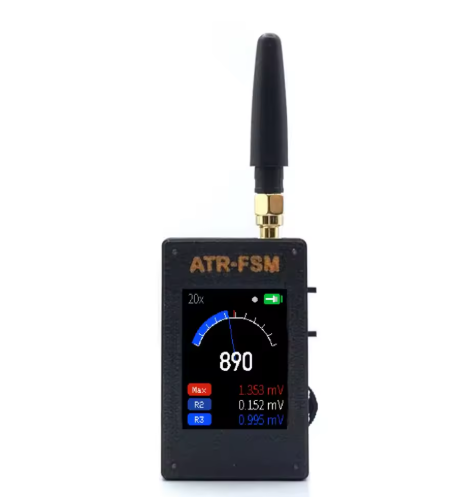 ATR-FSM Portable Field Strength Meter 0.5MHz-5GHz +50dBm~-70dBm Gain Switchable RF Signal Detector - Image 3